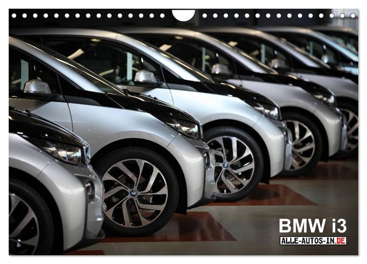 Produktbild: BMW i3 (Wandkalender 2026 DIN A4 quer), CALVENDO Monatskalender