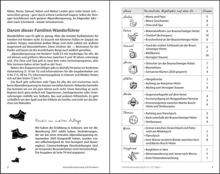 Produktbild: Alpen&uuml;berquerung mit Kindern - Familienwanderung E5 in 10 Tagen