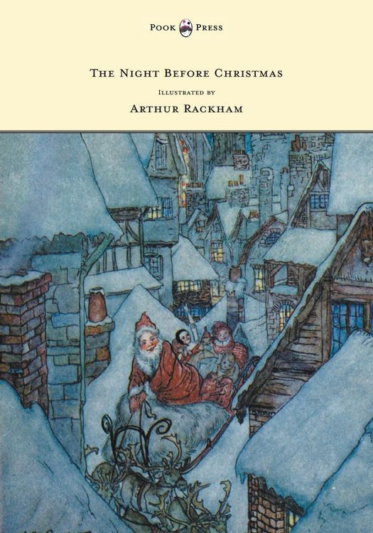 Produktbild: The Night Before Christmas - Illustrated by Arthur Rackham