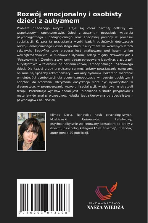 Produktbild: Rozw&oacute;j emocjonalny i osobisty dzieci z autyzmem