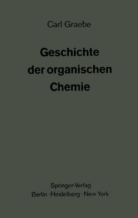 Produktbild: Geschichte der organischen Chemie