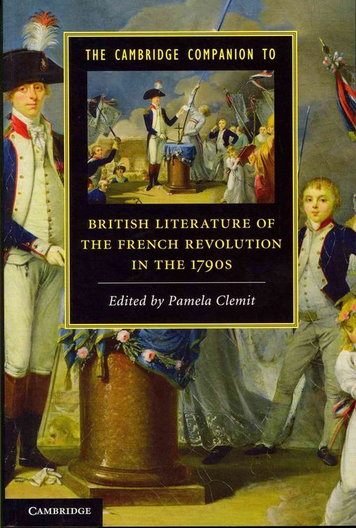 Produktbild: The Cambridge Companion to British Literature of the French Revolution in the 1790s