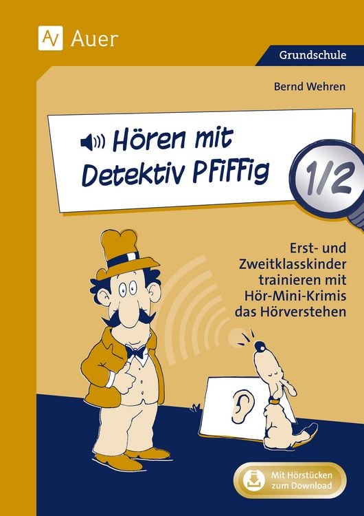 Produktbild: H&ouml;ren mit Detektiv Pfiffig 1/2