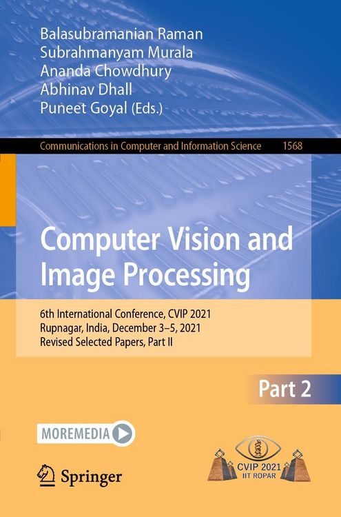 Produktbild: Computer Vision and Image Processing