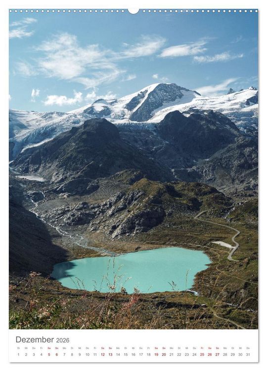 Produktbild: Alpenseen (Wandkalender 2026 DIN A2 hoch), CALVENDO Monatskalender