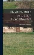 Produktbild: On Alien Rule and Self-government