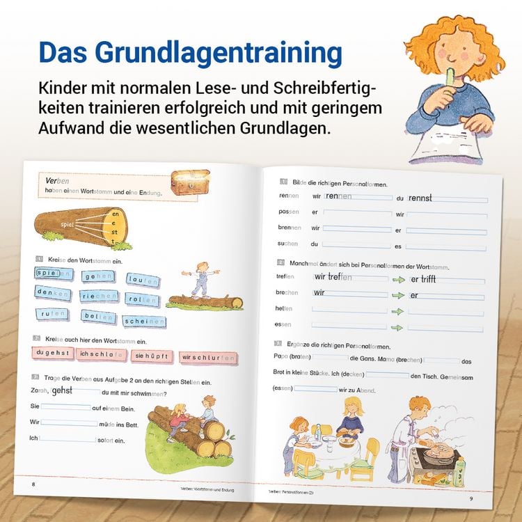 Produktbild: Das &Uuml;bungsheft Deutsch 3