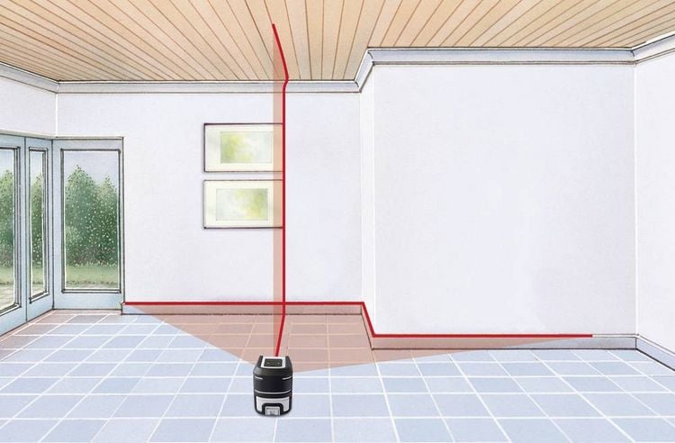 Produktbild: Laserliner SmartCross-Laser X Kreuzlinienlaser selbstnivellierend Reichweite (max.): 10m