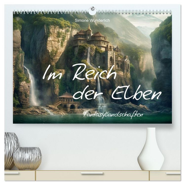 Produktbild: Im Reich der Elben (hochwertiger Premium Wandkalender 2026 DIN A2 quer), Kunstdruck in Hochglanz