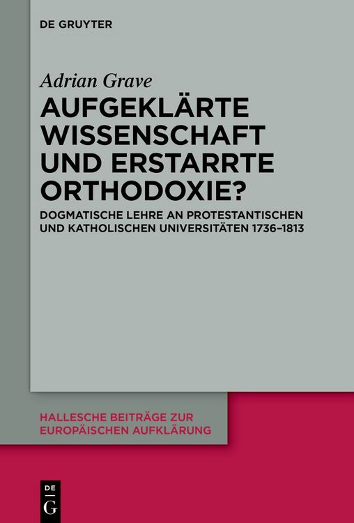 Produktbild: Aufgekl&auml;rte Wissenschaft und erstarrte Orthodoxie?