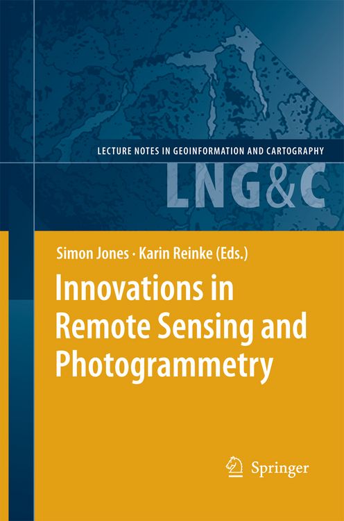 Produktbild: Innovations in Remote Sensing and Photogrammetry
