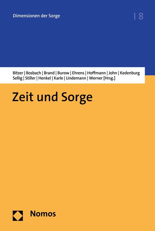 Produktbild: Zeit und Sorge