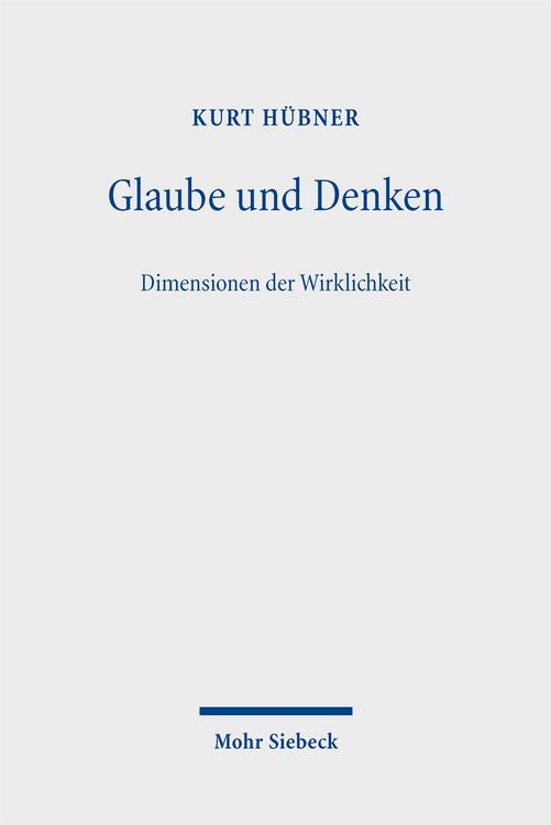 Produktbild: Glaube und Denken
