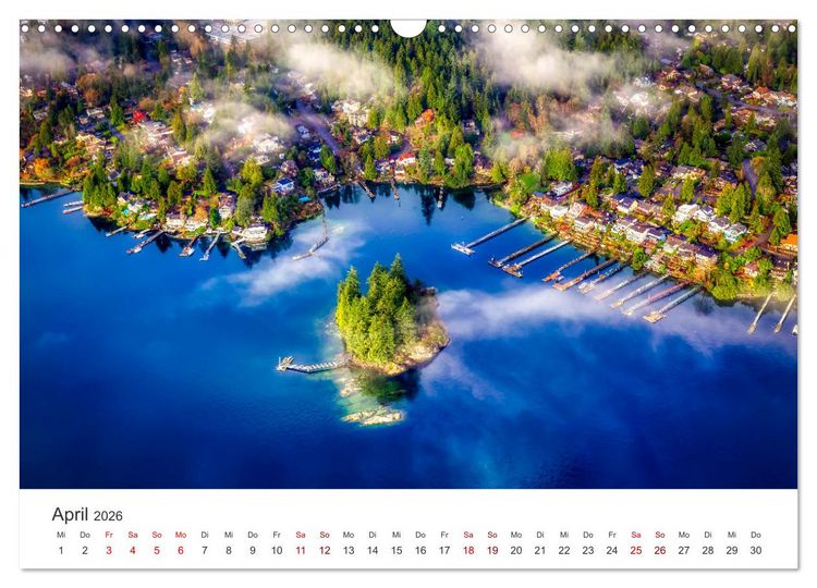 Produktbild: Kanada - Eine Reise durch ein spektakul&auml;res Land. (Wandkalender 2026 DIN A3 quer), CALVENDO Monatskalender