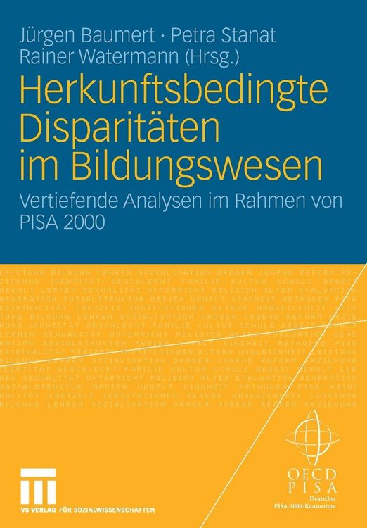 Produktbild: Herkunftsbedingte Disparit&auml;ten im Bildungswesen: Differenzielle Bildungsprozesse und Probleme der Verteilungsgerechtigkeit
