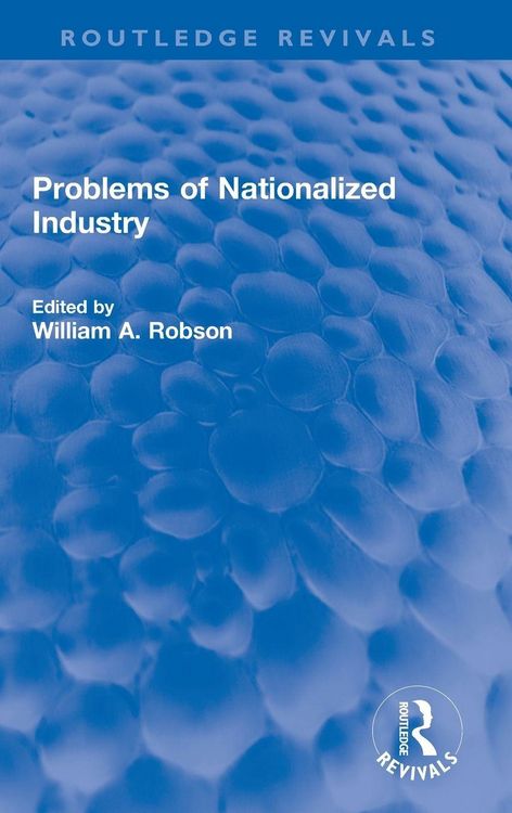 Produktbild: Problems of Nationalized Industry