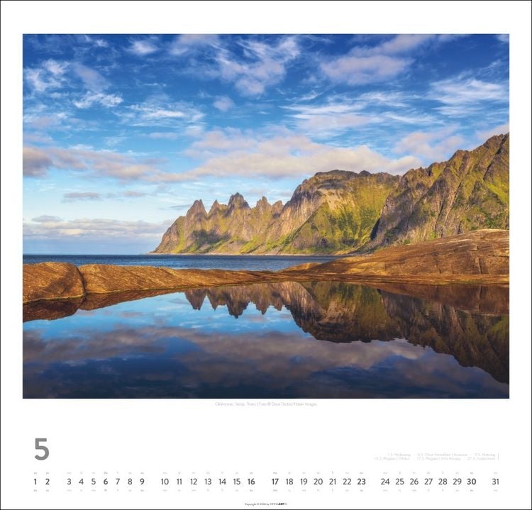 Produktbild: Norwegen Kalender 2027 - Im Land der Mitternachtssonne