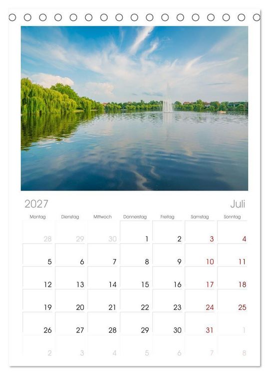 Produktbild: Tischplaner 2027 - Merseburg - Meine Domstadt an der Saale (A5 Tischkalender zum Aufstellen) CALVENDO