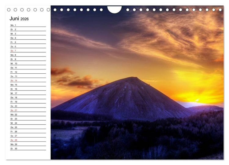 Produktbild: Schachtanlagen in Mansfeld S&uuml;dharz (Wandkalender 2026 DIN A4 quer), CALVENDO Monatskalender