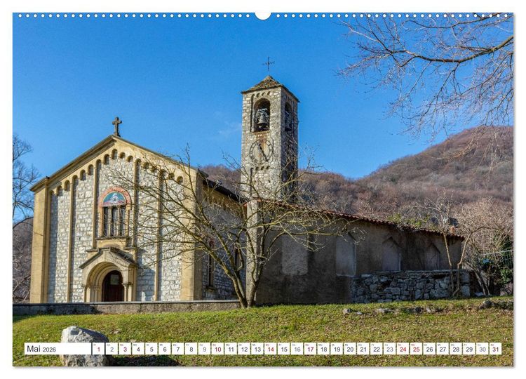 Produktbild: Geheimtipps Norditalien (Wandkalender 2026 DIN A2 quer), CALVENDO Monatskalender