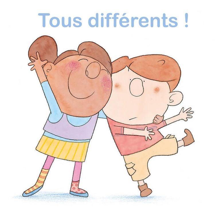 Produktbild: Tous diff&eacute;rents !