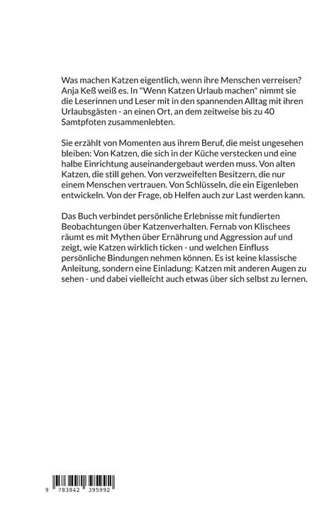 Produktbild: Wenn Katzen Urlaub machen