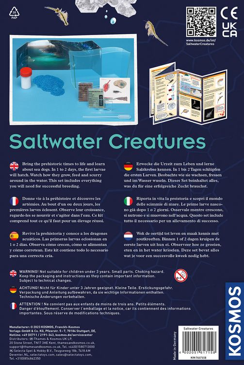 Produktbild: Fun Science Saltwater Creatures INT