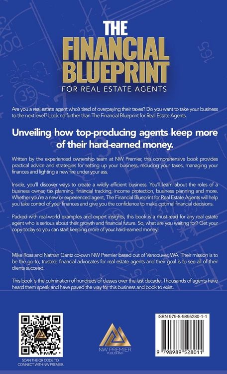 Produktbild: The Financial Blueprint for Real Estate Agents