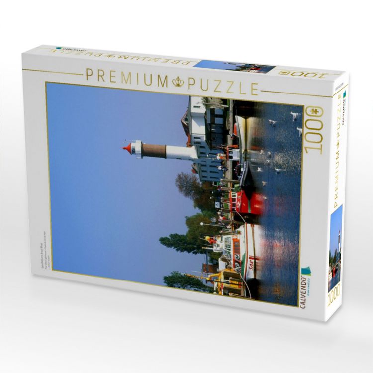 Produktbild: CALVENDO Puzzle Leuchtturm Insel Poel | 1000 Teile Lege-Gr&ouml;&szlig;e 64x48cm Foto-Puzzle f&uuml;r gl&uuml;ckliche Stunden