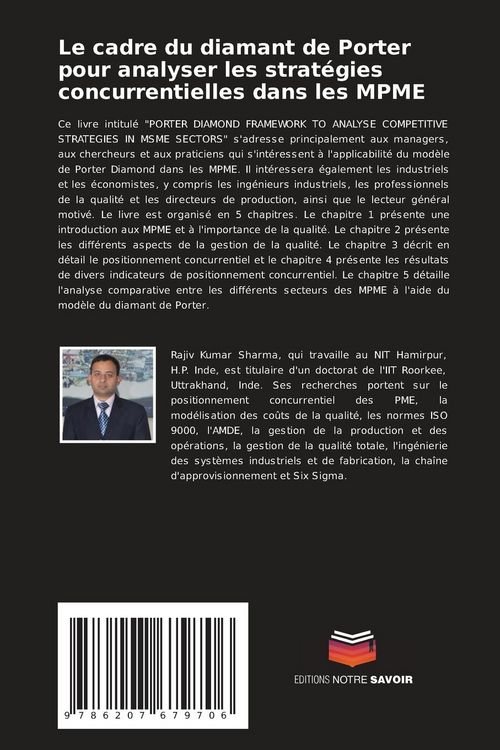 Produktbild: Le cadre du diamant de Porter pour analyser les strat&eacute;gies concurrentielles dans les MPME