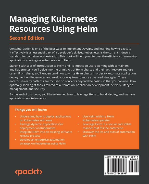Produktbild: Managing Kubernetes Resources Using Helm - Second Edition