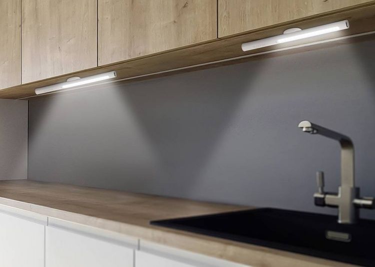 Produktbild: Sygonix LED-Schrankleuchte LED 2.6W Kaltwei&szlig; Wei&szlig;