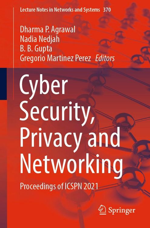 Produktbild: Cyber Security, Privacy and Networking