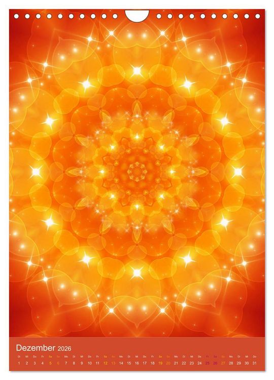 Produktbild: Lichtvolle Mandalas (Wandkalender 2026 DIN A4 hoch), CALVENDO Monatskalender