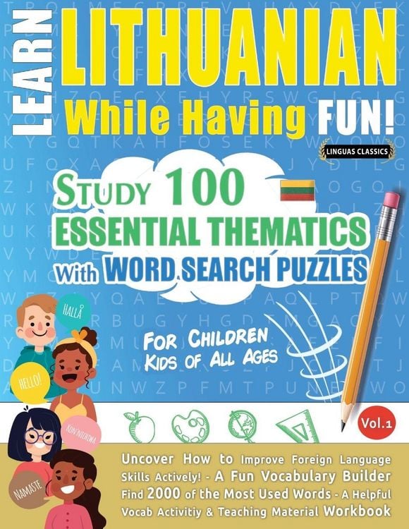 Produktbild: LEARN LITHUANIAN WHILE HAVING FUN! - FOR CHILDREN