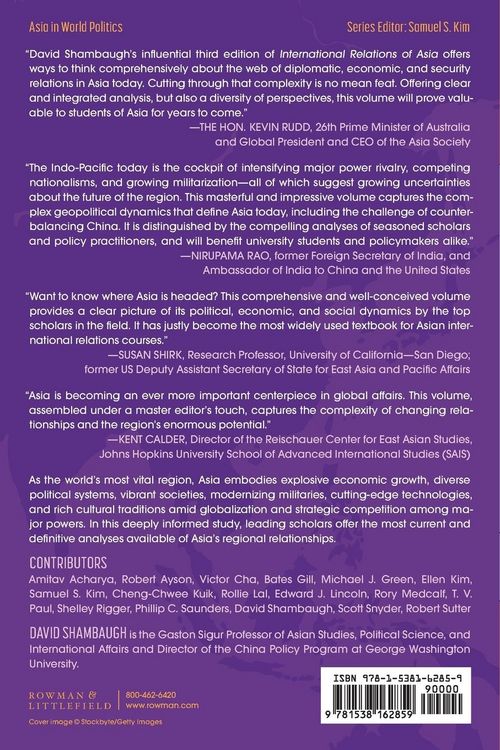 Produktbild: International Relations of Asia