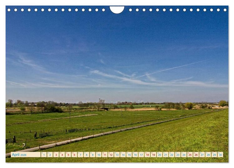 Produktbild: Cuxhaven, Landschaften zwischen K&uuml;ste und Heide (Wandkalender 2026 DIN A4 quer), CALVENDO Monatskalender