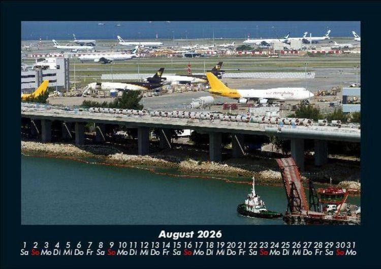 Produktbild: Flugzeuge 2026 Fotokalender DIN A5