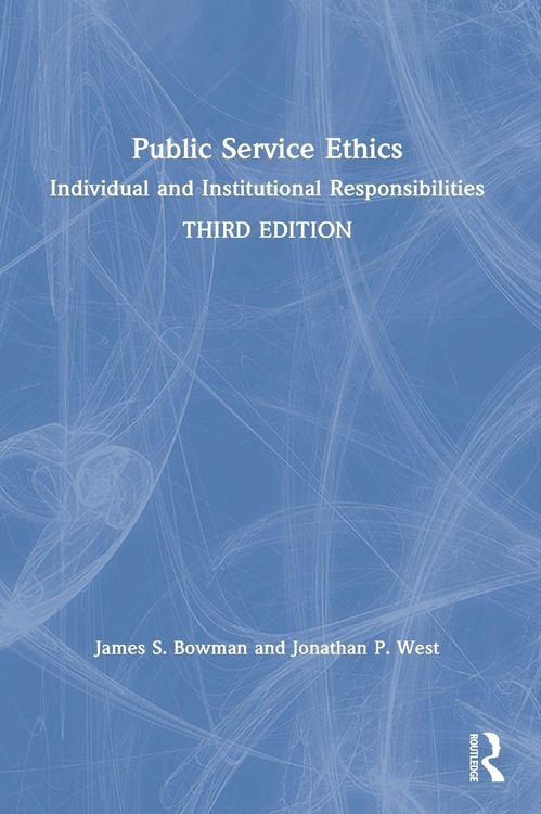 Produktbild: Public Service Ethics