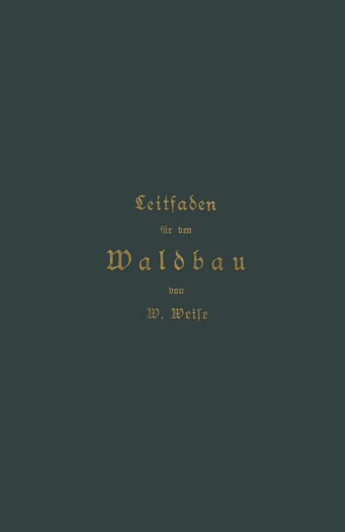 Produktbild: Leitfaden f&uuml;r den Waldbau