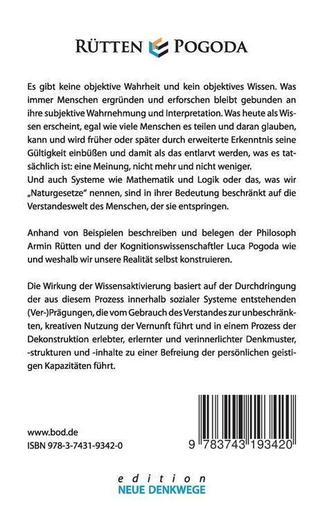 Produktbild: Wissensaktivierung - Neue Denkwege