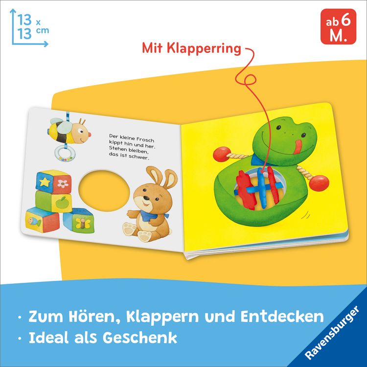 Produktbild: Ministeps: Mein erstes Klapperbuch