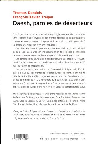 Produktbild: Daesh, paroles de d&eacute;serteurs
