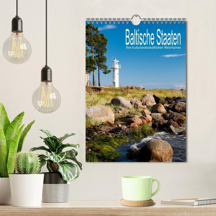 Produktbild: Baltische Staaten - Ihre kulturlandschaftlichen Reicht&uuml;mer (Wandkalender 2026 DIN A4 hoch), CALVENDO Monatskalender