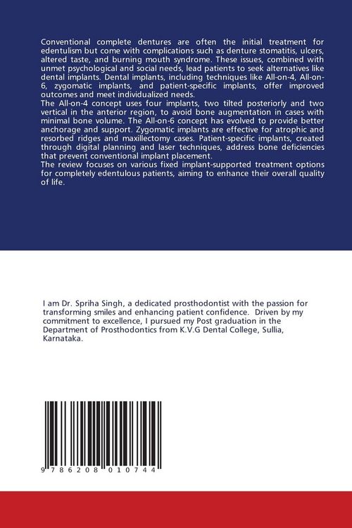 Produktbild: TREATMENT MORDALITIES OF DENTAL IMPLANT