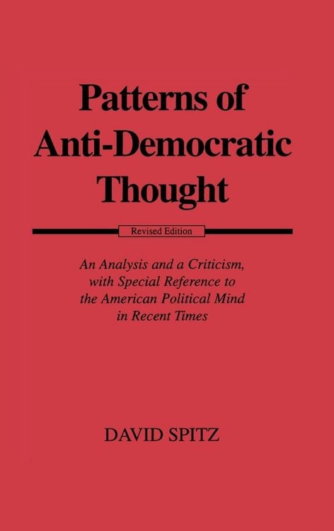 Produktbild: Patterns of Anti-Democratic Thought