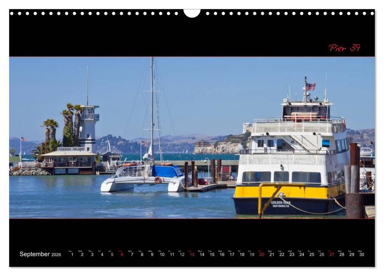 Produktbild: SAN FRANCISCO Panoramic Highlights (Wall Calendar 2026 DIN A3 landscape), CALVENDO 12 Month Wall Calendar