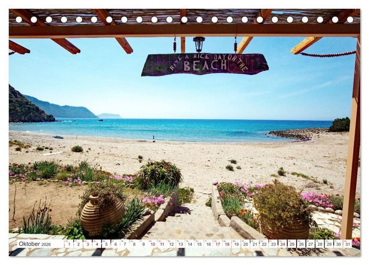 Produktbild: I love Greece (Tischkalender 2026 DIN A5 quer), CALVENDO Monatskalender