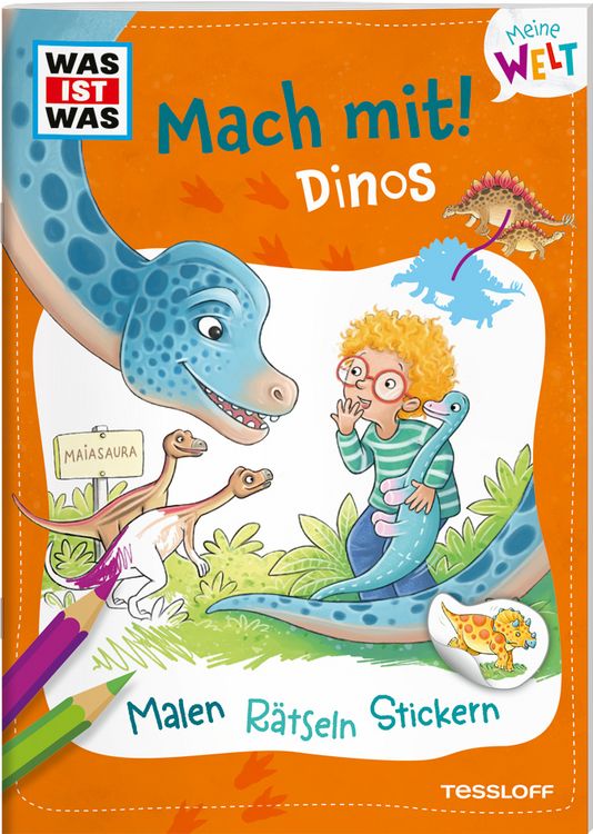 Produktbild: WAS IST WAS Meine Welt Mach mit! Dinos