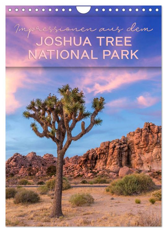 Produktbild: Impressionen aus dem JOSHUA TREE NATIONAL PARK (Wandkalender 2026 DIN A4 hoch), CALVENDO Monatskalender